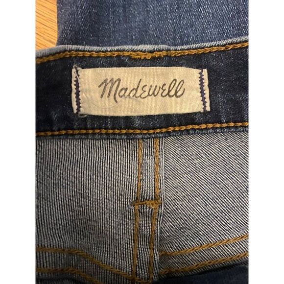 Madewell women's 10" High-Rise Skinny Size 27 Dark Wash Denim jeans - Picture 5 of 10